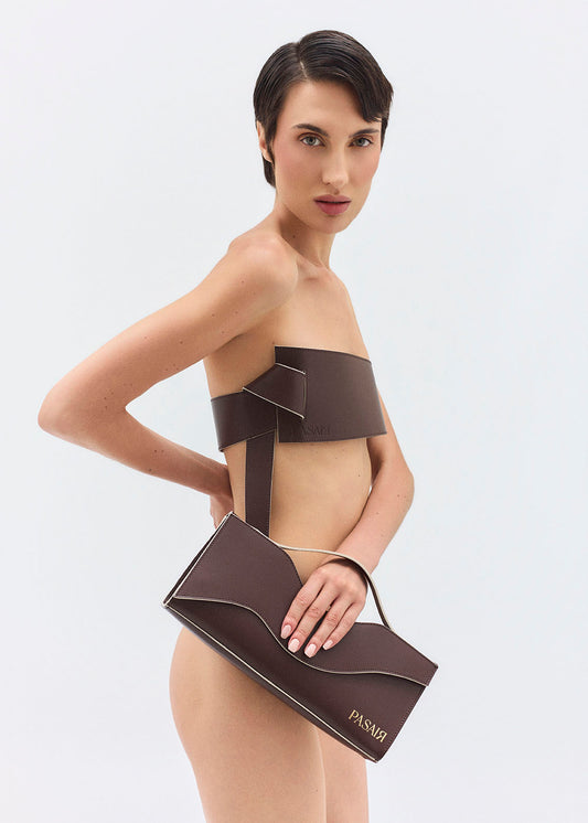 CINTURÓN FEROX MARRÓN CHOCOLATE