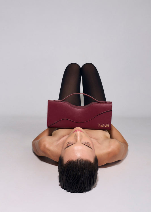 BOLSO ELAÉ BURGUNDY