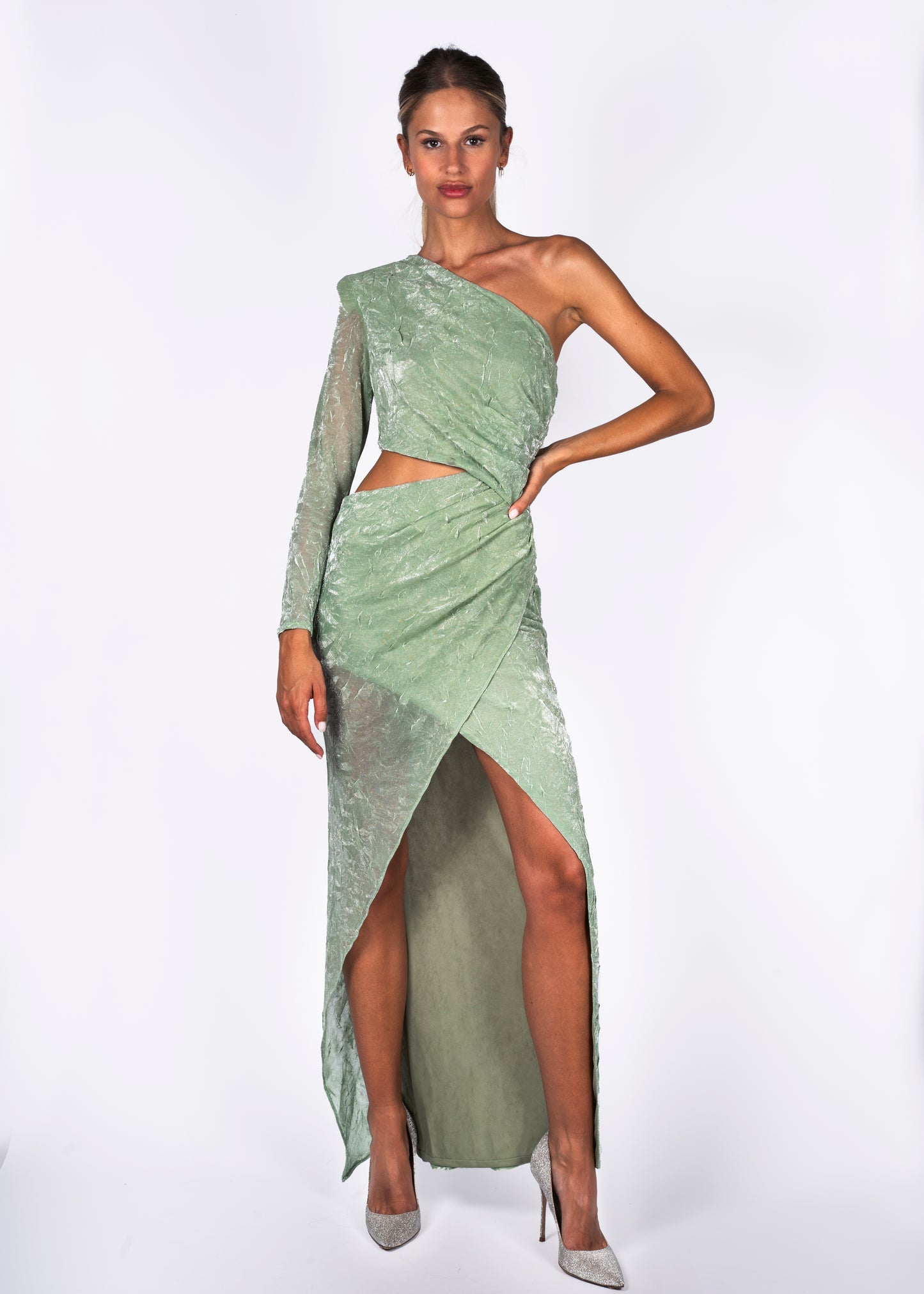 “THE LONG SUMMER DRESS” GREEN