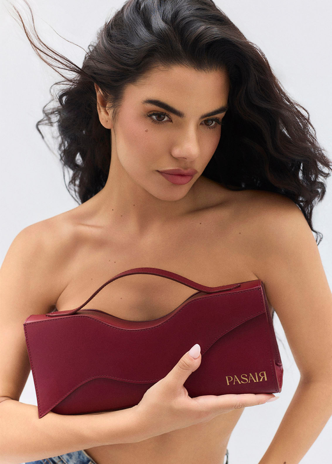BOLSO ELAÉ BURGUNDY