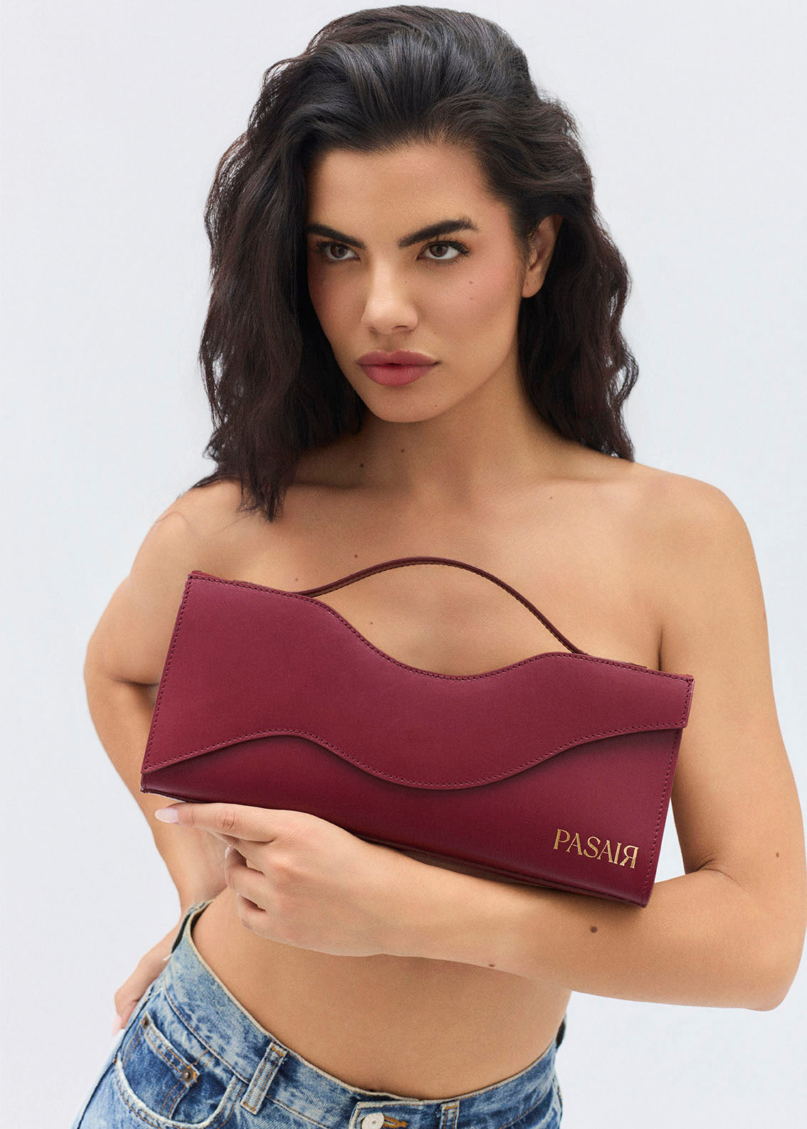 BOLSO ELAÉ BURGUNDY